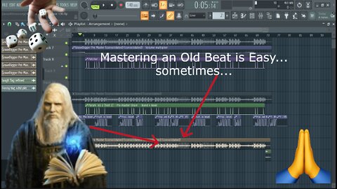 Mastering an Old Beat of Mine Without the Stems-FL Studio Tutorial-How to Mix and Master An Old Beat