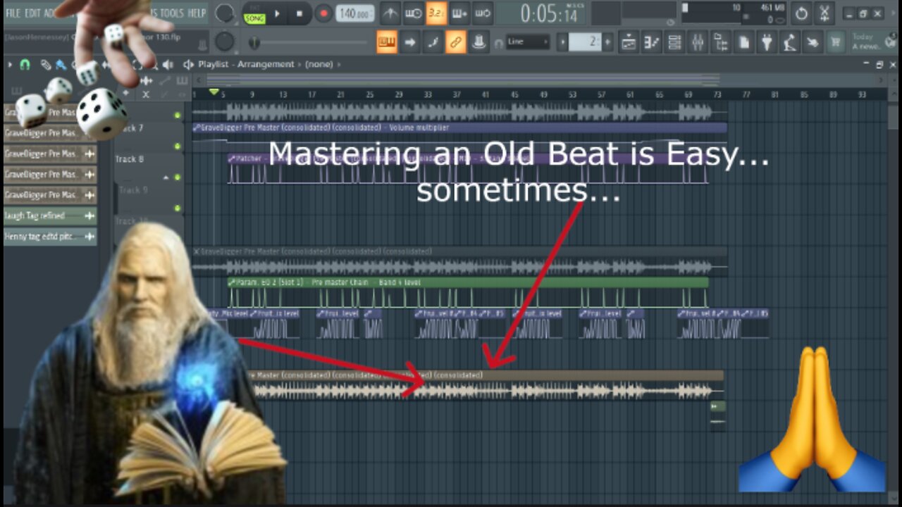 Mastering an Old Beat of Mine Without the Stems-FL Studio Tutorial-How to Mix and Master An Old Beat