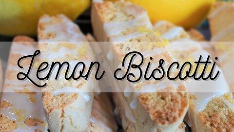 Bright & Zesty Lemon Biscotti | Perfect for Any Time of Day