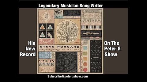 Legendary Musician Steve Porcaro, "New Record" On The Peter G Show. Dec 3, 2025. Show #316