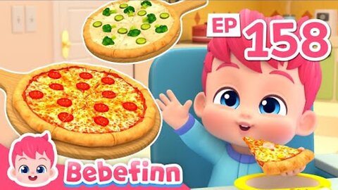 Let's Make a Pizza! | Song for Kids | Bebefinn Nursery Rhymes