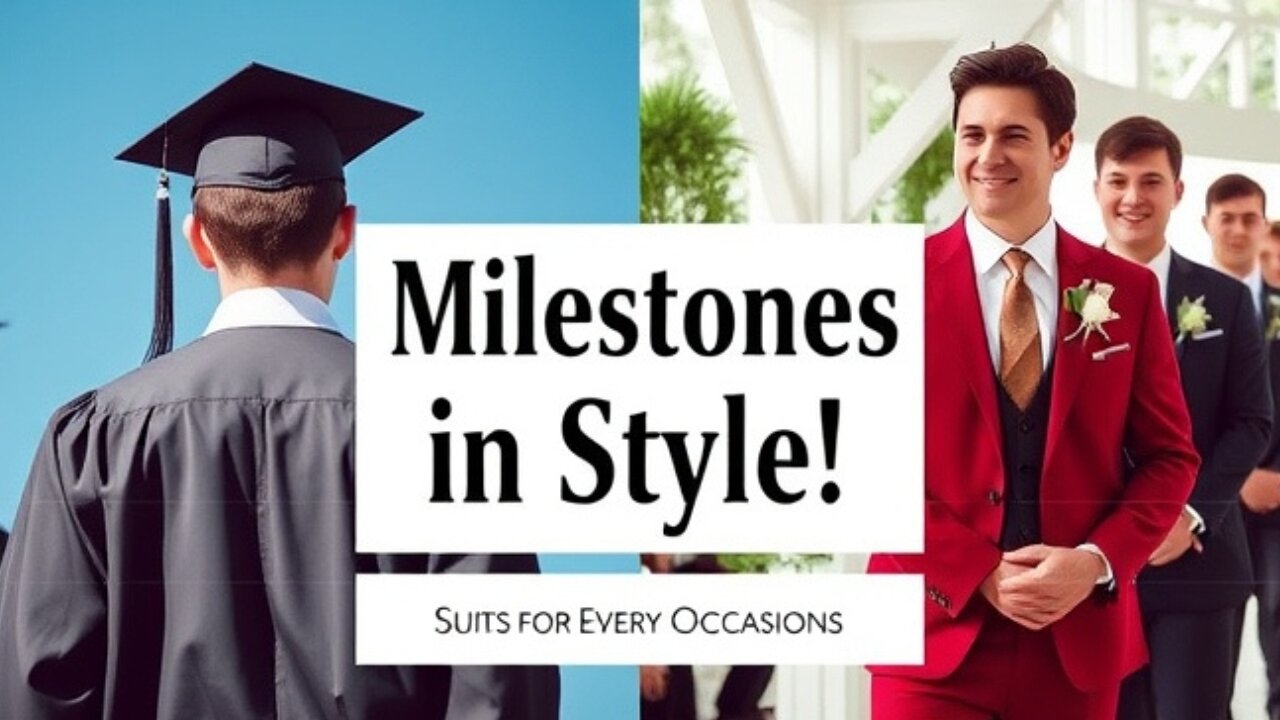 Celebrating Milestones: Suits for Every Life Occasion.