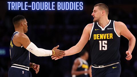 Nikola Jokic jokes about what he will do when he passes Russell Westbrook in career triple-doubles