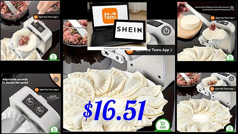 Rechargeable Automatic Dumpling Machine