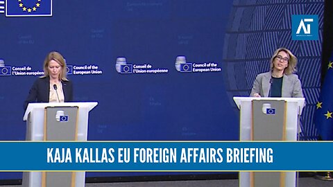 Kaja Kallas’ Strong Message at EU Foreign Affairs Council | Europe Politics | Amaravati Today