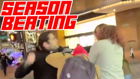 Portland Citizen Beats The Crap Out of Antifa On New Years Eve