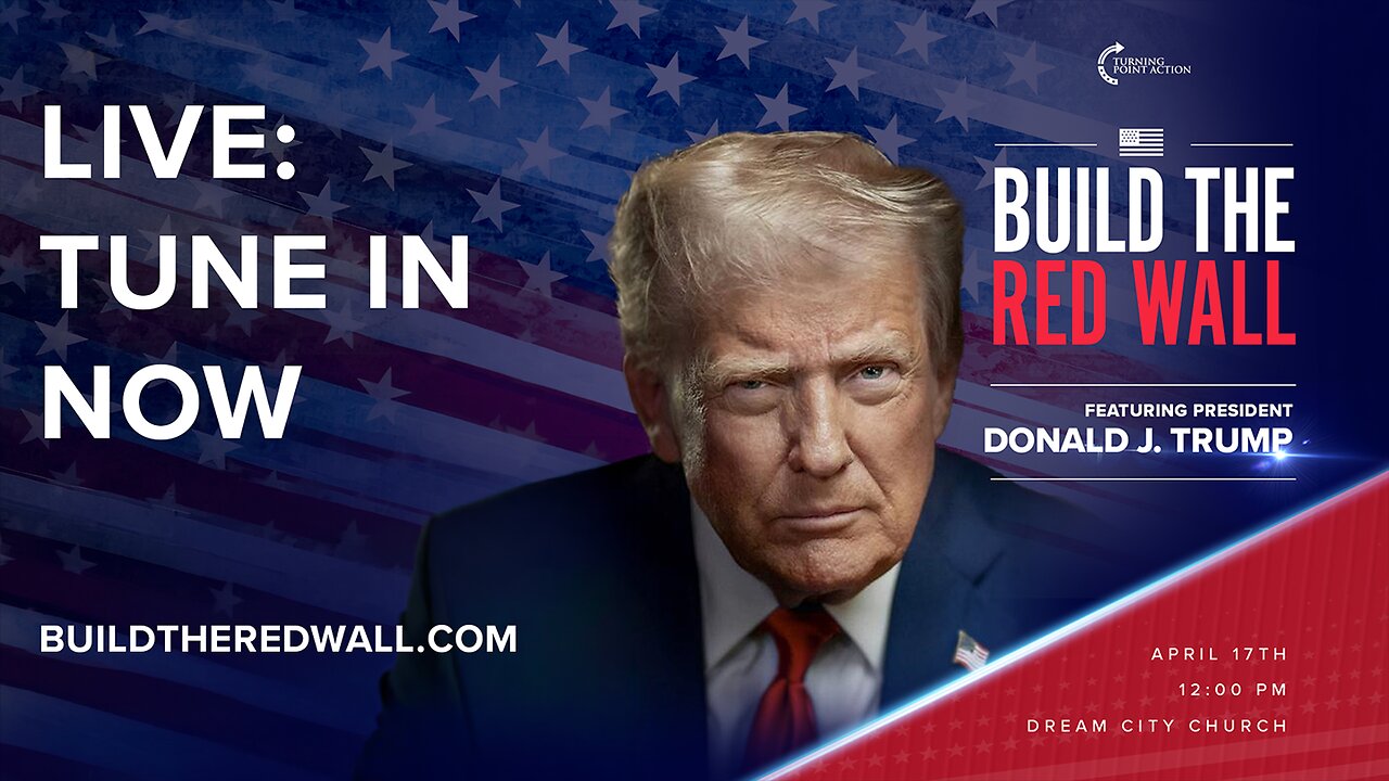LIVE: Build The Red Wall Rally featuring President Donald J. Trump, Erika Kirk and Rep. Andy Biggs!