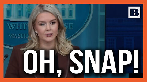 NO KINGS! Karoline Shuts Down Reporter Asking Why White House Fought Judge on SNAP Funding