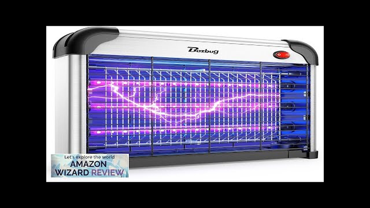 LED Bug Zapper Indoor 3800V Powerful Electric Mosquito Trap 10 Years Lifespan Review