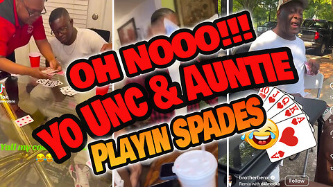“‘We Playin Spades Tonight’ Turned Into a WAR 😤♠️ | Yo Unc & Auntie Spades Fight Compilation”