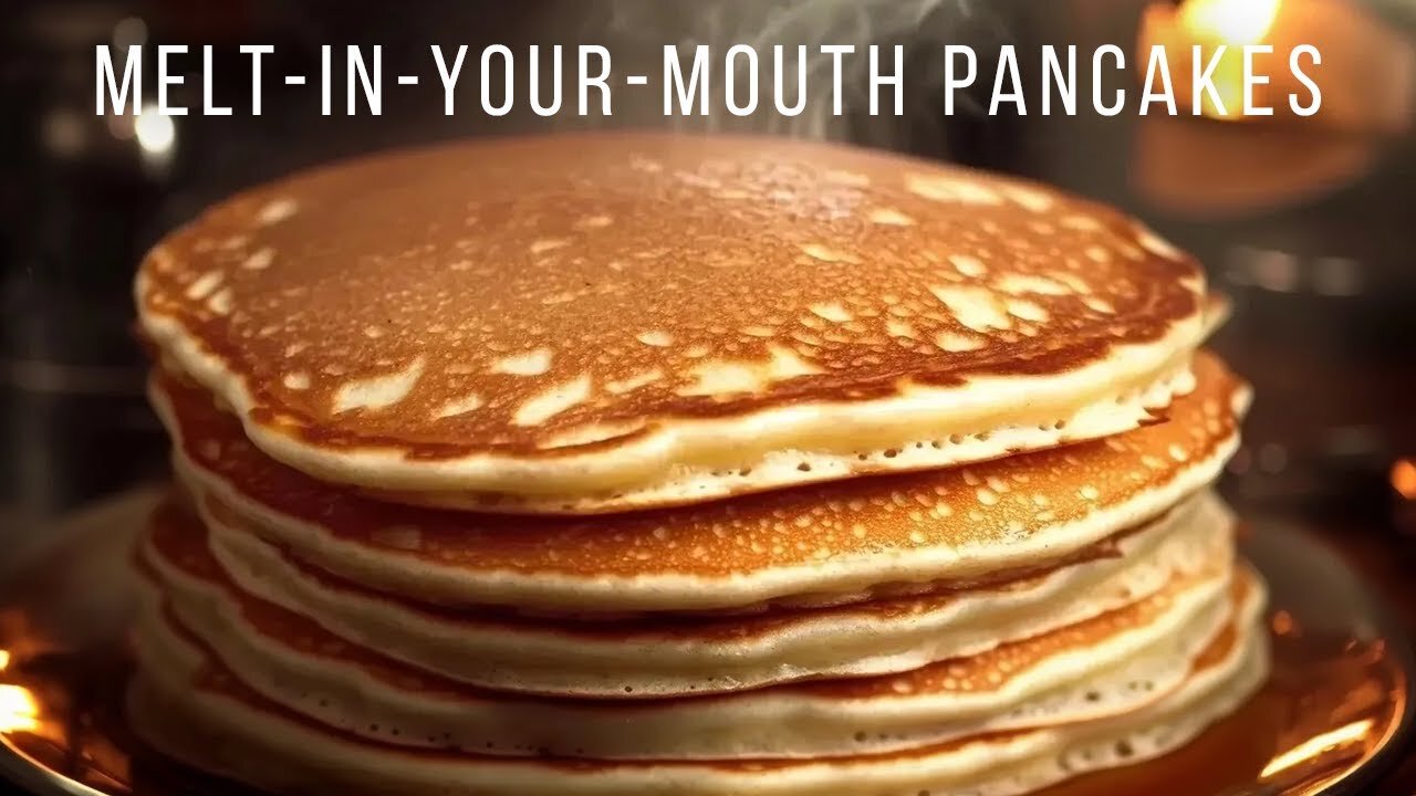 Perfectly Fluffy Pancakes Every Time! Simple & Delicious!