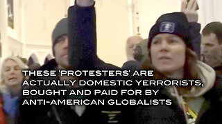 These 'Protesters' Are Actually Domestic Terrorists Bought and Paid For by Anti-American Globalists