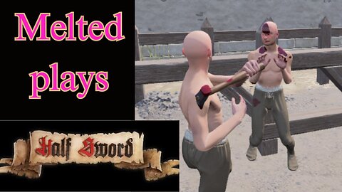 Playing half sword and arc later