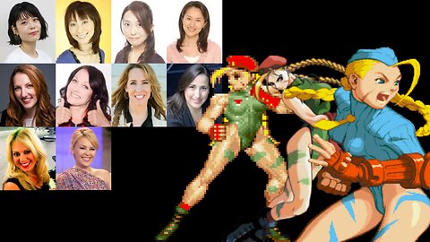 Video Game Voice Comparison- Cammy (Street Fighter)