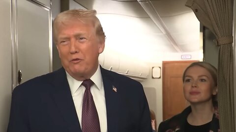 "¡Qué pregunta tan estúpida!": Trump choca con un periodista sobre Irán