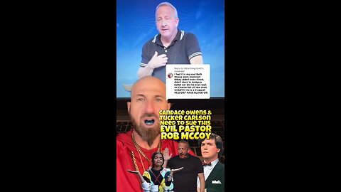 #CharlieKirk Update: #CandaceOwens & #TuckerCarlson Need to Sue #RobMcCoy for Slander