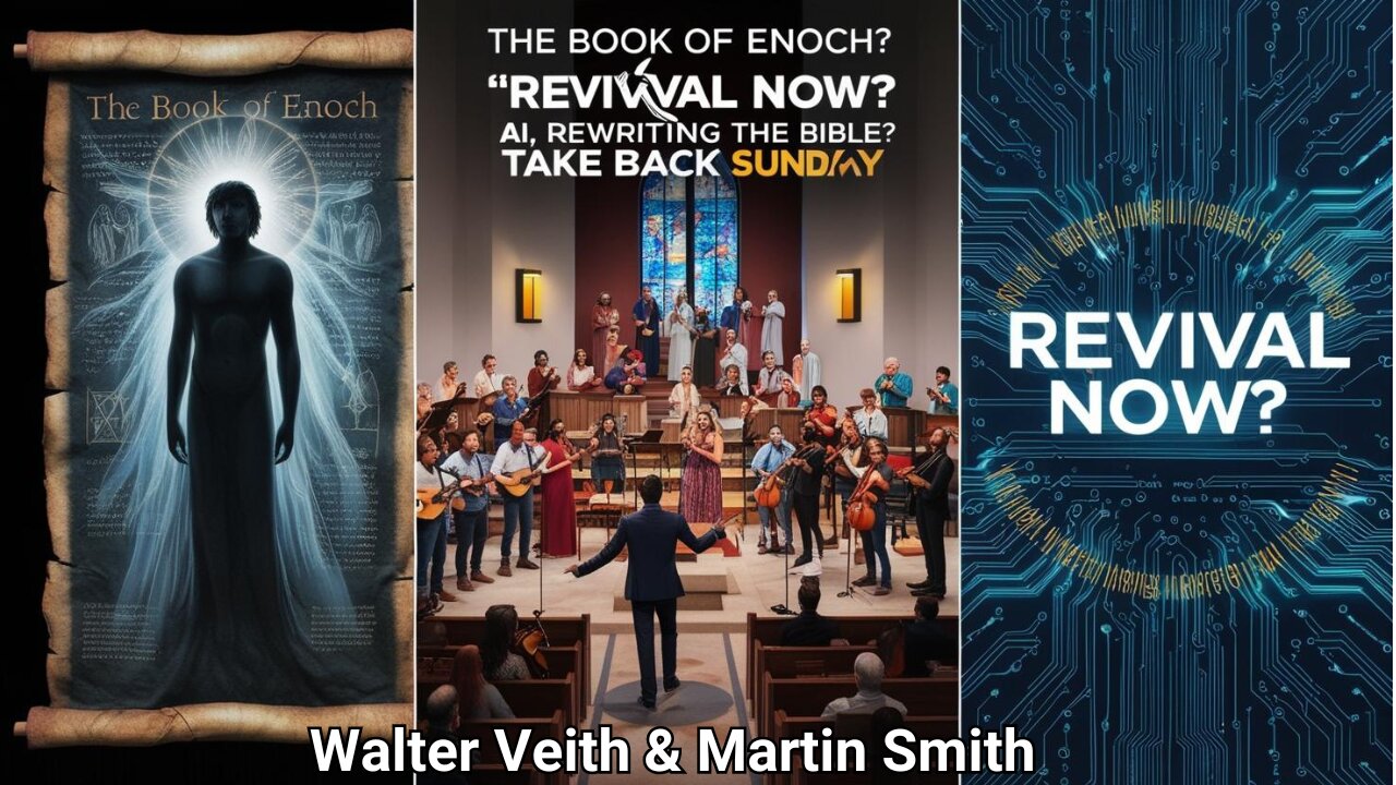 Walter Veith Martin Smith - The Book of Enoch? Revival Now? AI Rewriting Bible? Take Back Sunday