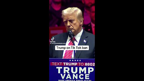 Trump: We Have To Save TikTok