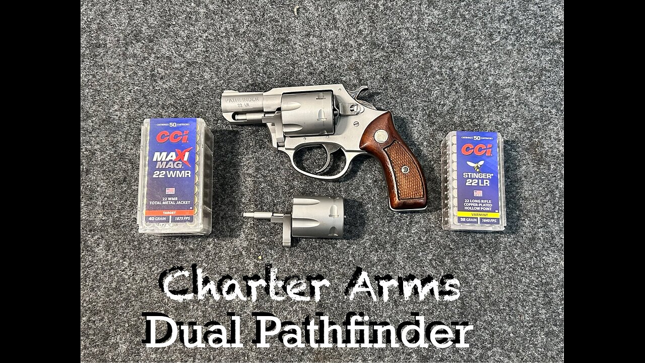 Charter Arms dual pathfinder- convertible 22LR revolver for the budget minded individual