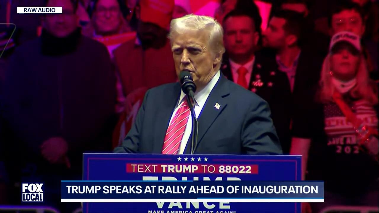 President Donald Trump's 'Make America Great Again Victory Rally' before Inauguration Day - January 19, 2025