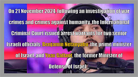 NETANYAHU IS A WAR CRIMINAL! THAT’S A CONSPIRACY THEORY TOO, RIGHT?