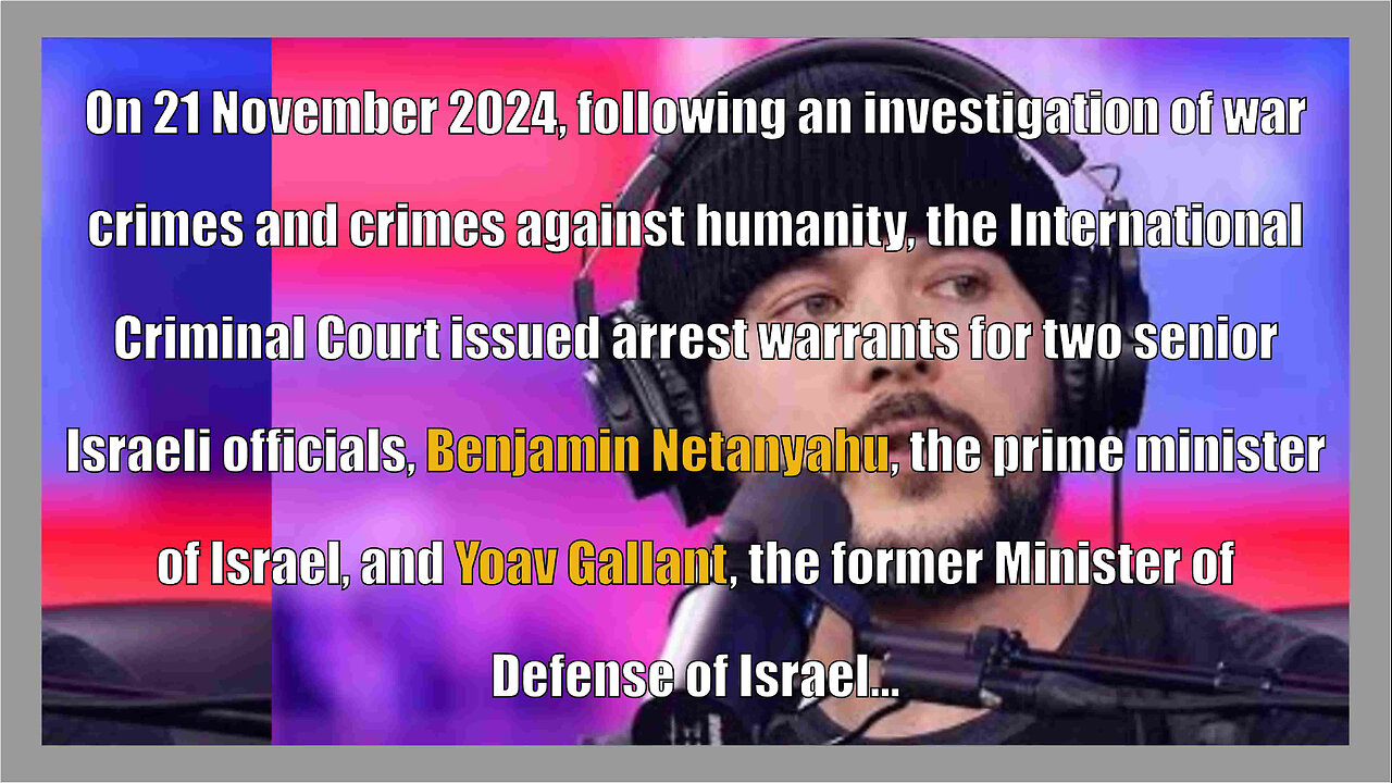 NETANYAHU IS A WAR CRIMINAL! THAT’S A CONSPIRACY THEORY TOO, RIGHT?