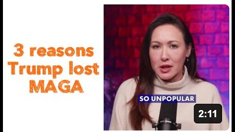 3 reasons Trump lost MAGA