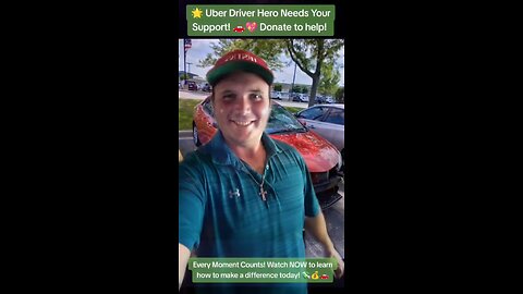 🌟 Help an Uber Hero Revive Their Dream! 🚗💙