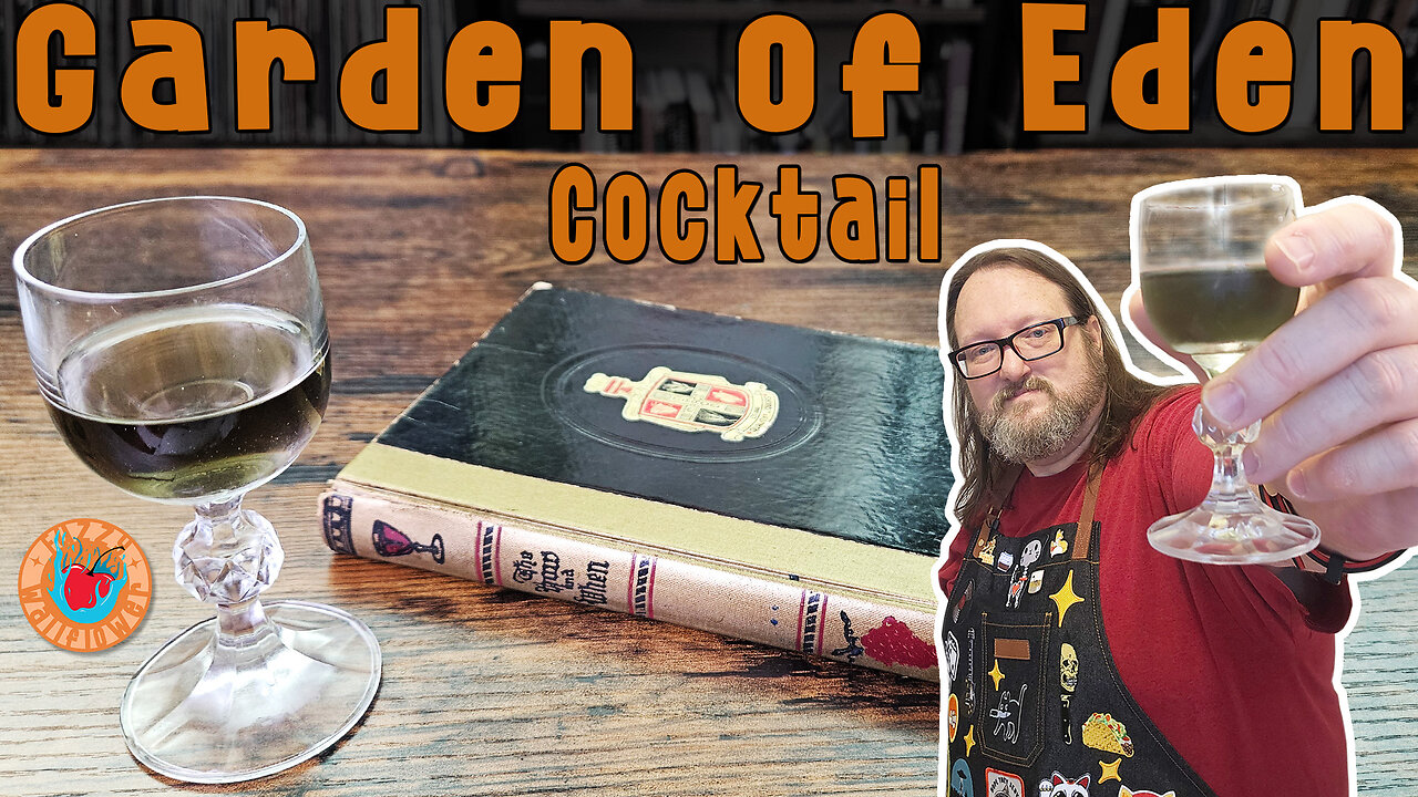 There's no snakes in this drink | The Garden of Eden Cocktail