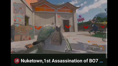Ist Assassination of BO7 #callofduty #BO7