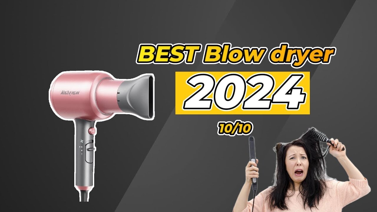 Wavytalk Professional Ionic Hair Dryer - Salon Quality at Home | 1875W Powerhouse