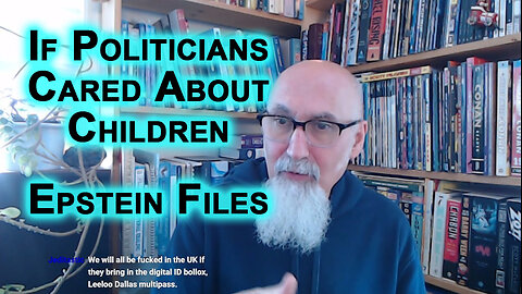 If Politicians Cared About Children & Protecting Society They Would Demand Release of Epstein Files