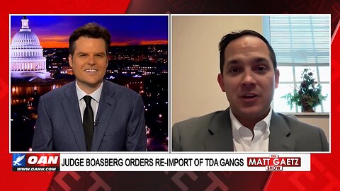 INSANE: Leftist Judge Orders Return of TDA Gangs From CECOT ⚡ Matt Gaetz
