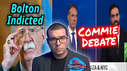 BOLTON Indicted for Espionage. NYC Commie debate. TC 10/17/2025