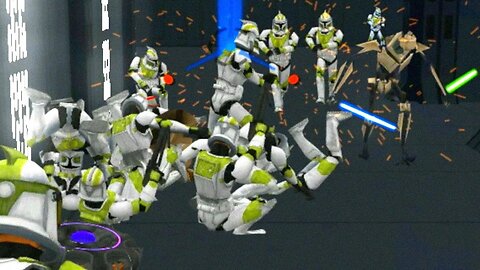 Clones make a bold stand against General Grievous - Classic Battlefront 2 Clone Wars Mod