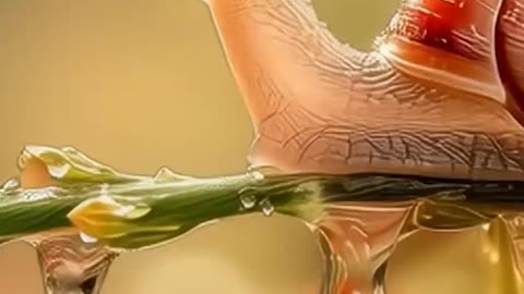 Tiny snail, big calm #naturemeditation #relaxingmusic #anxietyrelief #calmingsounds #natureambience