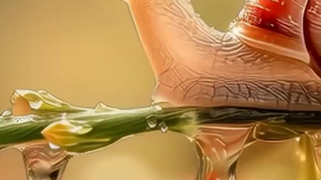 Tiny snail, big calm #naturemeditation #relaxingmusic #anxietyrelief #calmingsounds #natureambience