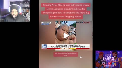 BLM Leader in Oklahoma Facing Up to 500 Years After Millions Allegedly Stolen #holyshabazz