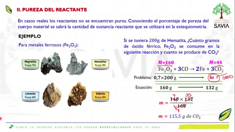 SAVIA REGULAR 2025 | Semana 09 | Química S1