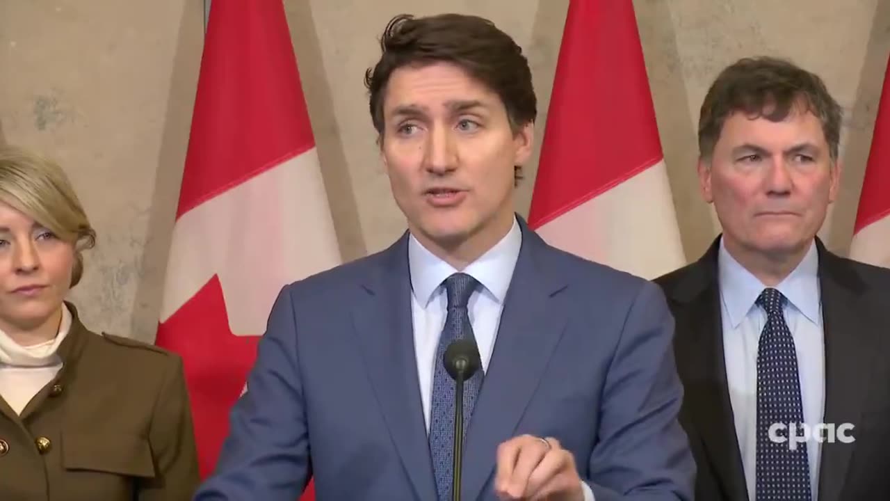 TRUDEAU: "To the American People; We don't want this. We want to work with you as a friend & ally"