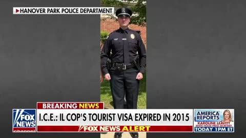 ICE just arrested a Hanover Park Police Officer (Illinois) that is an Illegal Alien.