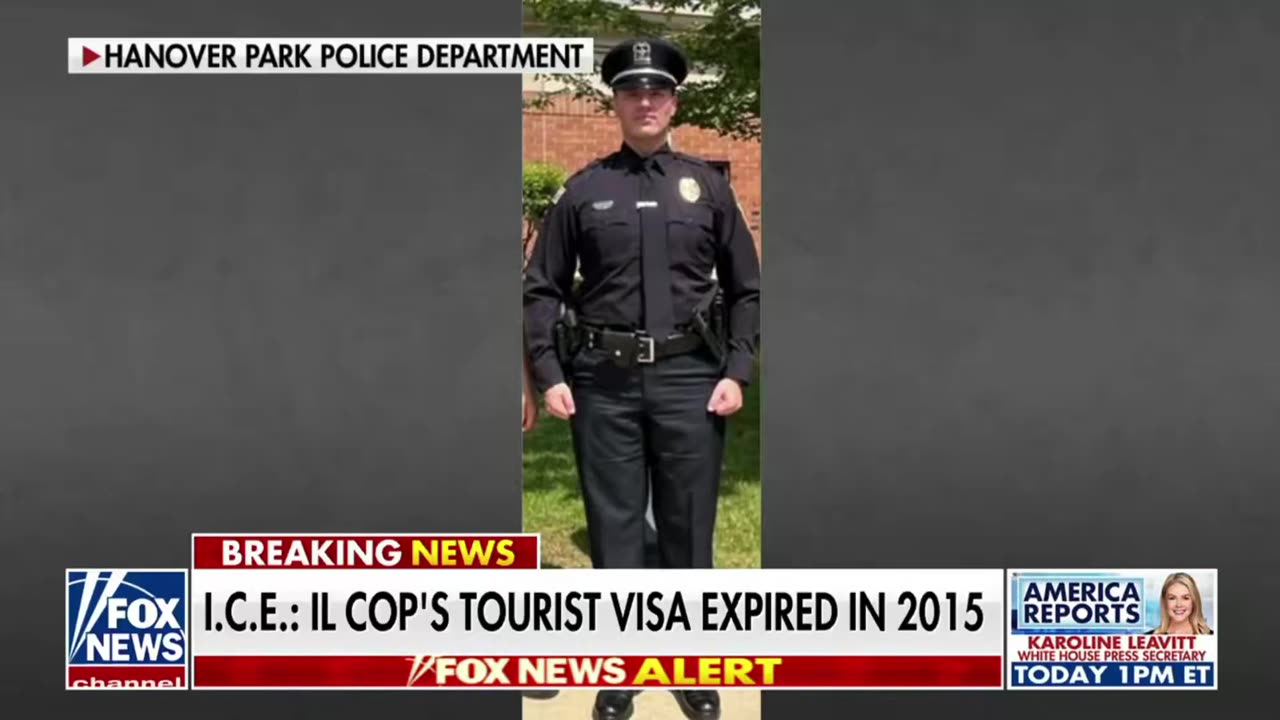 ICE just arrested a Hanover Park Police Officer (Illinois) that is an Illegal Alien.