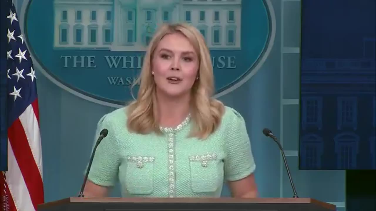 'It's Insulting': Karoline Leavitt Shuts Down AP Reporter During Heated Press Briefing