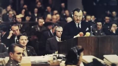 The Nuremberg Trials.