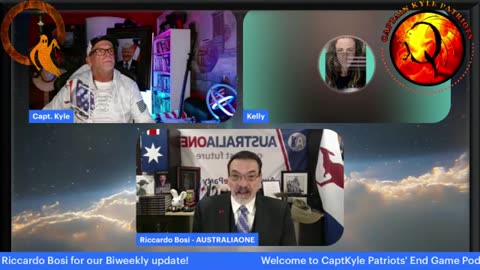 CaptKyle Patriots' End Game Podcast, LTC Riccardo Bosi: Trump's Final Phase, Global Martial Law