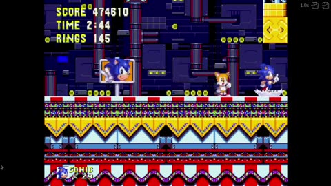 Sonic 3 & Knuckles with drop dash 100% Long play (Sonic and Tails run)