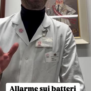 Bassetti - Brutte notizie sui batteri resistenti agli antibiotici (13.03.25)