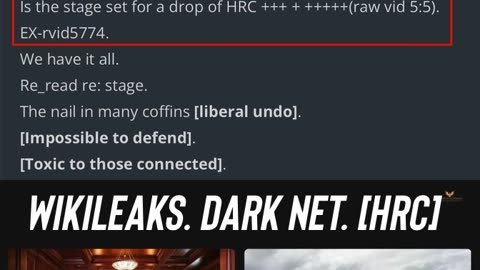 Wikileaks Darknet HRC 854