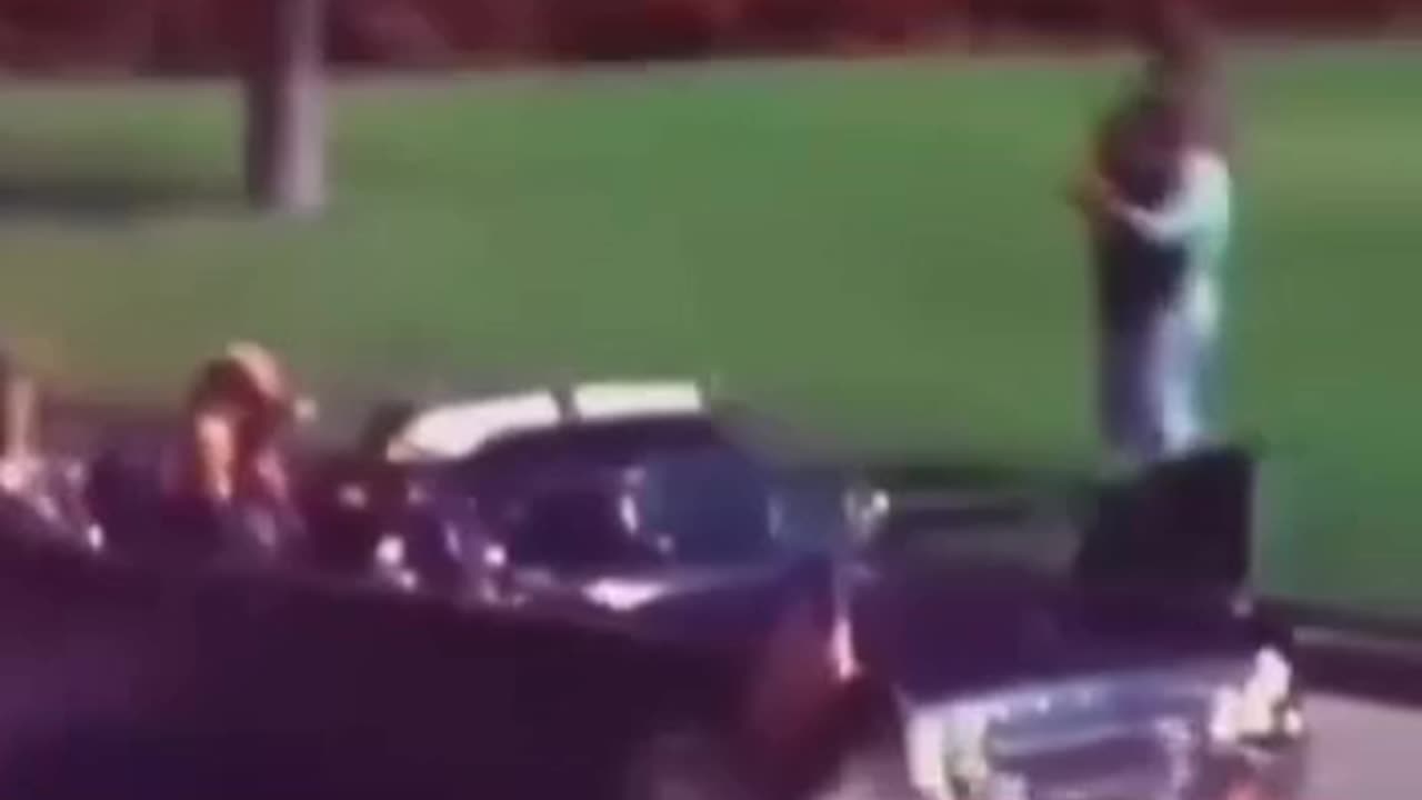 JFK footage showing real shooter