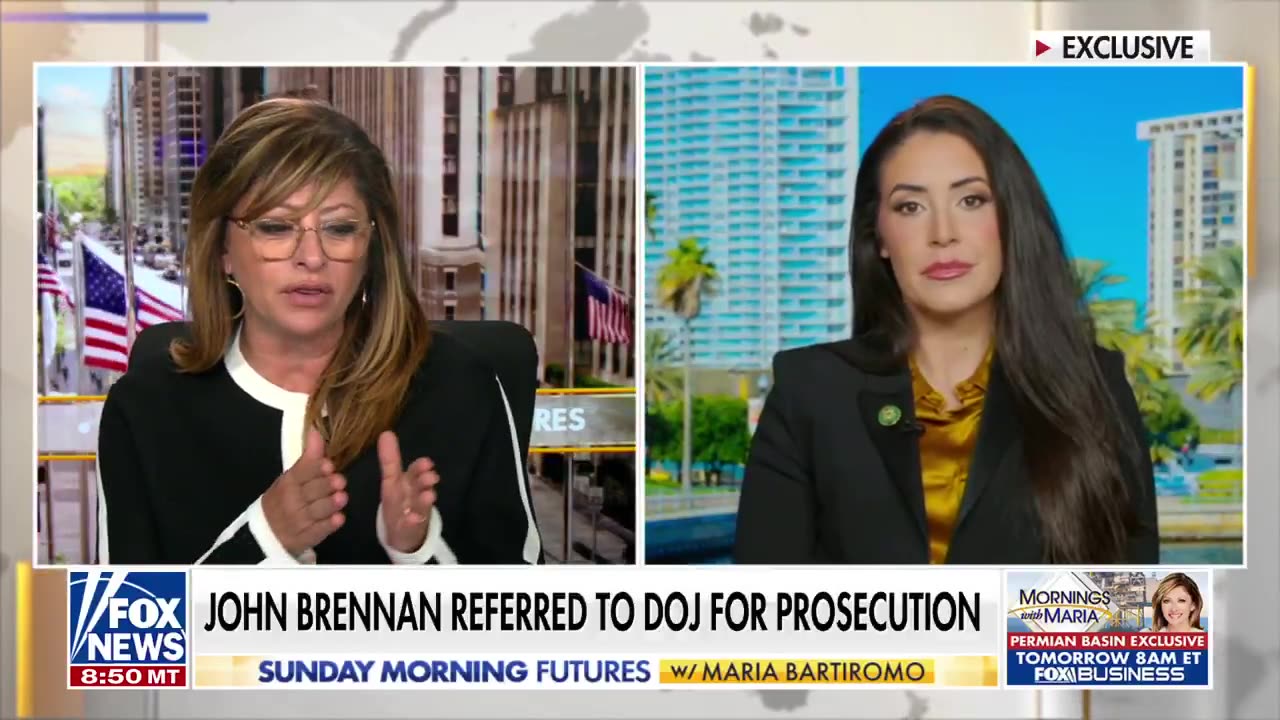 Rep Anna Paulina Luna ⚡Brennans referral & Tish James criminal referrals